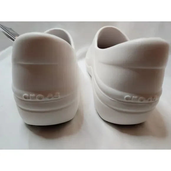 Crocs Neria Pro II Slip-Resistant Work Clogs Women’s 10 White NWT - Picture 3 of 9